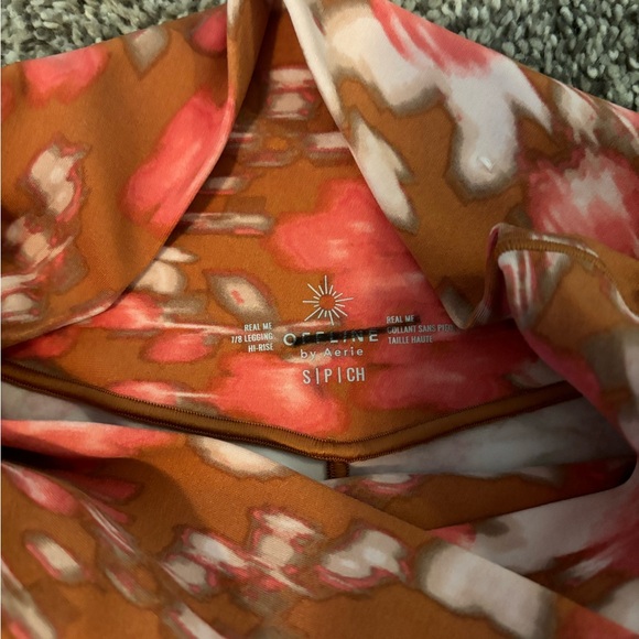 AERIE Offline Crossover Patterned Leggings - Picture 5 of 7